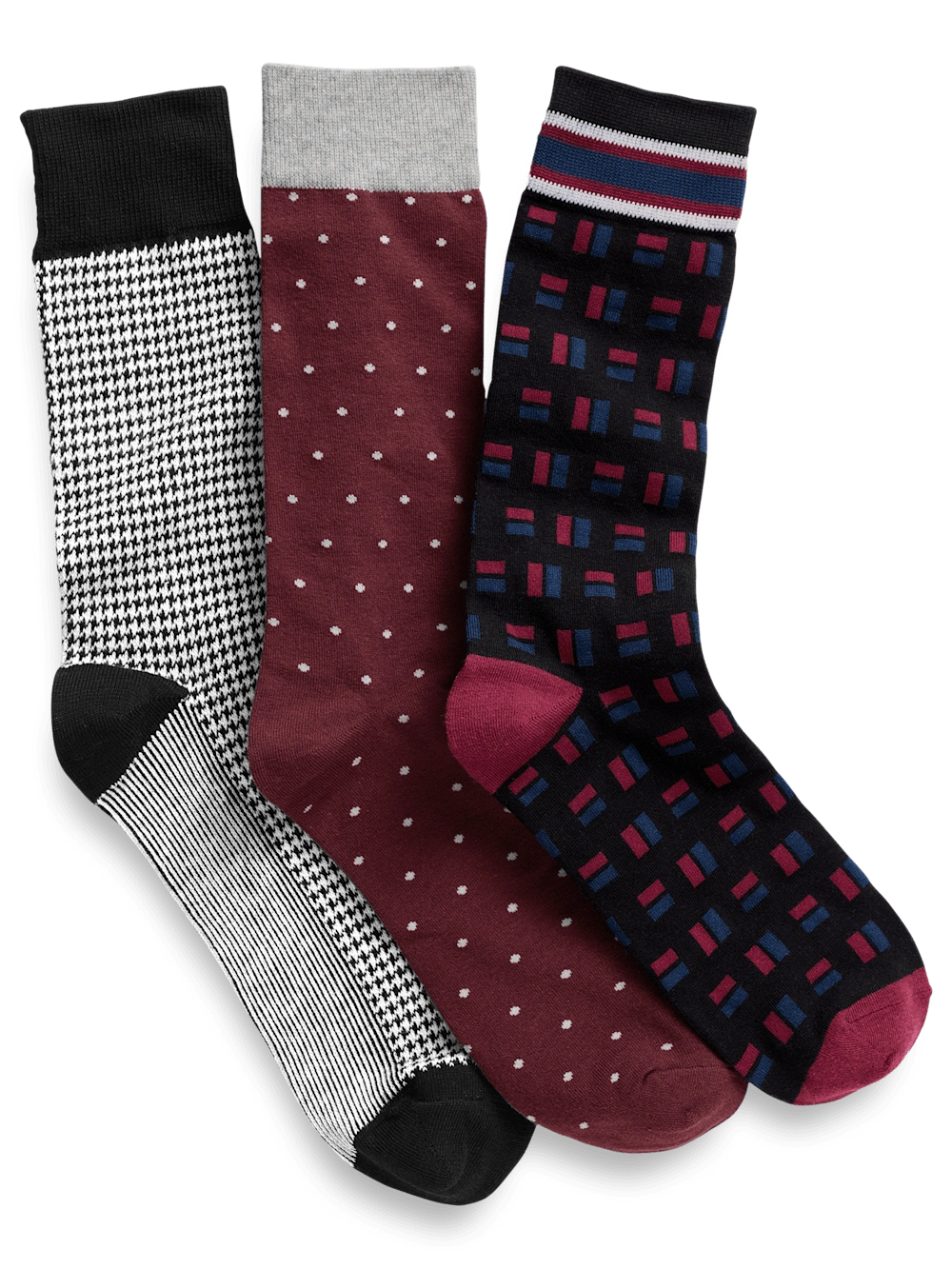 Luxurious Black Cotton Blend Socks – The Perfect 3-Pack for Everyday Comfort.